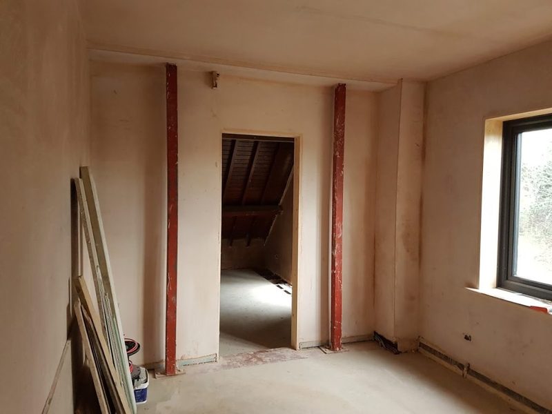 Loft conversion – walls skimmed ready for decorating by CT2 Plastering & Rendering, Orpington
